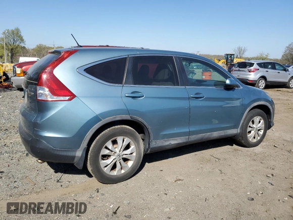 2014 Honda CR-V EX with VIN 2HKRM4H58EH611312, listed as a Copart auction lot 52393985 with 205,966 mi miles and Clean Title. Bid and sale history available at DreamBid. Image 3.