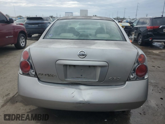 2006 Nissan Altima 2.5 S with VIN 1N4AL11D96C206112, listed as a Copart auction lot 45546025 with 387,102 mi miles and Salvage Title. Bid and sale history available at carsss.com. Image 6.