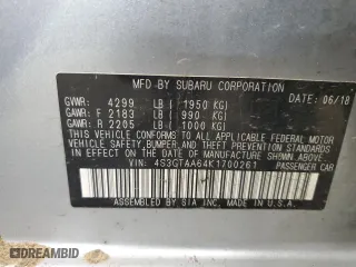 2019 Subaru Impreza with VIN 4S3GTAA64K1700261, listed as a Copart auction lot 84351324 with 0 mi miles and Salvage Title. Bid and sale history available at carsss.com. Image 13.