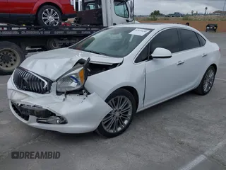 2015 Buick Verano Leather Group with VIN 1G4PS5SK6F4138613, listed as a IAAI auction lot 42055650 with 56,964 mi miles. Bid and sale history available at carsss.com. Image 2.