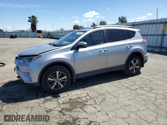 2017 Toyota RAV4 XLE with VIN 2T3WFREV0HW358286, listed as a Copart auction lot 51365425 with 39,953 mi miles and Salvage Title. Bid and sale history available at DreamBid. Image 1.