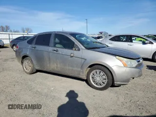 2008 Ford Focus S with VIN 1FAHP34N98W204669, listed as a Copart auction lot 46418445 with 197,594 mi miles and Salvage Title. Bid and sale history available at carsss.com. Image 4.