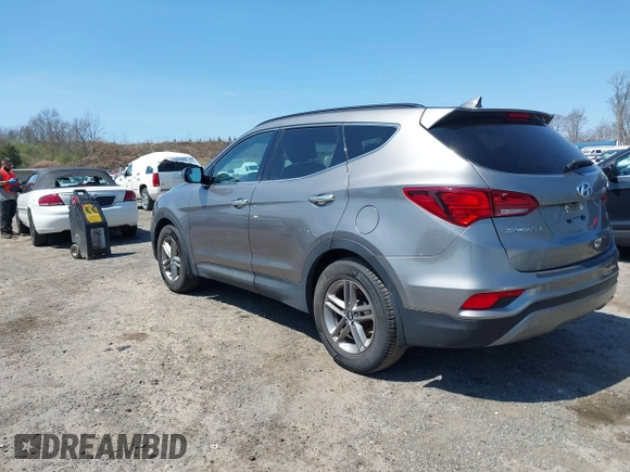 2017 Hyundai Santa Fe 2.4L z VIN 5NMZUDLB7HH015347, wystawiony jako IAAI lot #42035606 z przebiegiem 118 305 mil mil oraz . Historia ofert i sprzedaży dostępna na DreamBid. Obrazek 3.