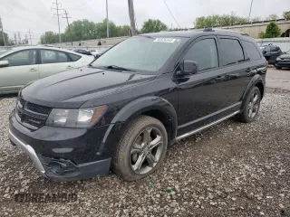 2017 Dodge Journey Crossroad Plus z VIN 3C4PDCGB8HT534860, wystawiony jako Copart lot #55526345 z przebiegiem 107 612 mil mil oraz Szkoda całkowita • Salvage title. Historia ofert i sprzedaży dostępna na DreamBid. Obrazek 1.