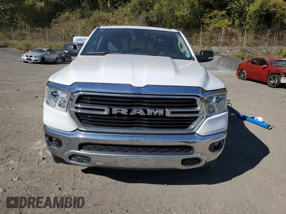2020 Ram 1500 Big Horn with VIN 1C6RRFBG6LN346059, listed as a Copart auction lot 74730194 with 39,228 mi miles and Salvage Title. Bid and sale history available at carsss.com. Image 5.