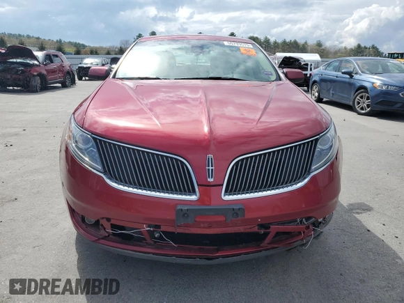 2013 Lincoln MKS EcoBoost with VIN 1LNHL9FT1DG609011, listed as a Copart auction lot 55793575 with Not provided miles and Salvage title. Bid and sale history available at DreamBid. Image 5.