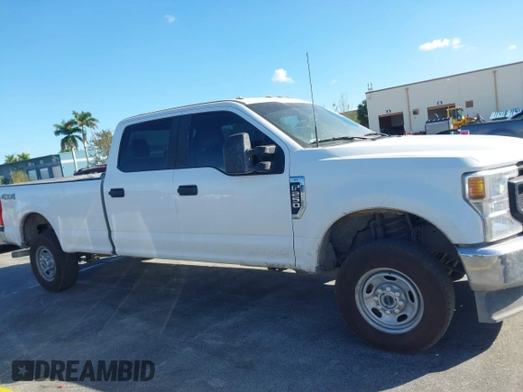 2021 Ford Super Duty F-250 SRW XL with VIN 1FT7W2BN3MED88089, listed as a IAAI auction lot 41590831 with 130,355 mi miles. Bid and sale history available at carsss.com. Image 13.