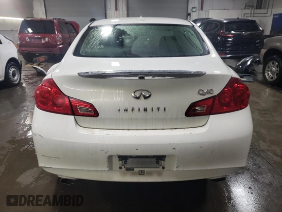 2015 Infiniti Q40 with VIN JN1CV6AP4FM580404, listed as a Copart auction lot 76910994 with 52,361 mi miles and Salvage Title. Bid and sale history available at carsss.com. Image 6.