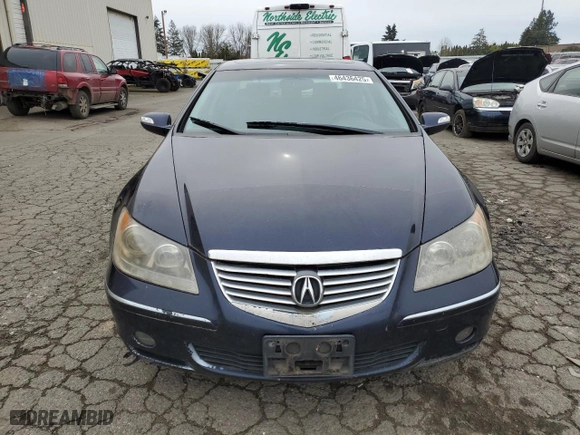 2006 Acura RL with VIN JH4KB16566C008301, listed as a Copart auction lot 46436425 with NaN miles and Clean Title. Bid and sale history available at carsss.com. Image 5.