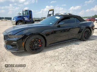 2024 Ford Mustang GT Premium с VIN 1FAGP8FF9R5128232, выставлен на аукционе Copart как лот 58780394 с пробегом 501 миль миль и Списание • Salvage title. История ставок и продаж доступна на DreamBid. Изображение 1.