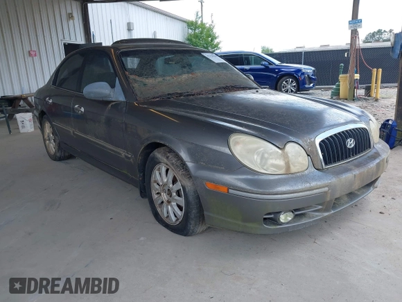 2004 Hyundai Sonata GLS with VIN KMHWF35H64A957365, listed as a IAAI auction lot 42150369 with 247,348 mi miles. Bid and sale history available at carsss.com. Image 1.