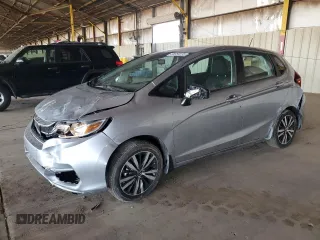 2019 Honda Fit EX z VIN 3HGGK5H80KM714325, wystawiony jako Copart lot #58254615 z przebiegiem 72 946 mil mil oraz Szkoda całkowita • Salvage title. Historia ofert i sprzedaży dostępna na DreamBid. Obrazek 1.