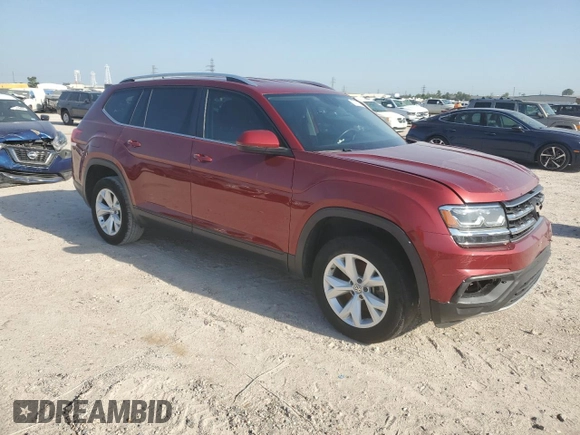 2019 Volkswagen Atlas SE with VIN 1V2DR2CA8KC604113, listed as a Copart auction lot 53108275 with 87,000 mi miles and Salvage title. Bid and sale history available at DreamBid. Image 4.