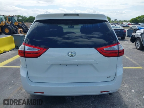 2015 Toyota Sienna LE AAS with VIN 5TDKK3DC4FS628853, listed as a IAAI auction lot 42188704 with 135,340 mi miles and . Bid and sale history available at DreamBid. Image 16.