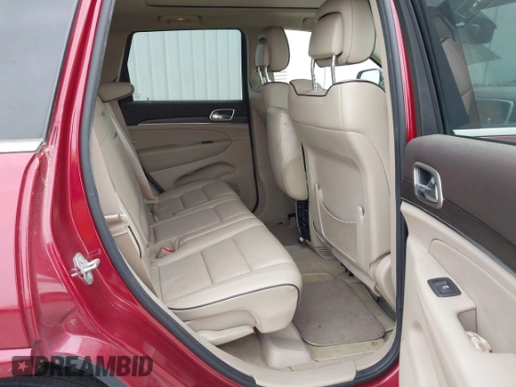 2015 Jeep Grand Cherokee High Altitude with VIN 1C4RJECG7FC884942, listed as a IAAI auction lot 41852796 with 110,454 mi miles. Bid and sale history available at carsss.com. Image 8.