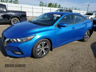 2020 Nissan Sentra SV z VIN 3N1AB8CV0LY301790, wystawiony jako Copart lot #56664475 z przebiegiem 56 022 mil mil oraz Szkoda całkowita • Salvage title. Historia ofert i sprzedaży dostępna na DreamBid. Obrazek 1.