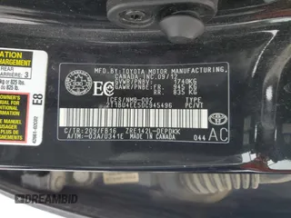 2013 Toyota Corolla L with VIN 2T1BU4EE5DC945496, listed as a Copart auction lot 51513365 with 153,722 mi miles and Salvage Title. Bid and sale history available at carsss.com. Image 12.