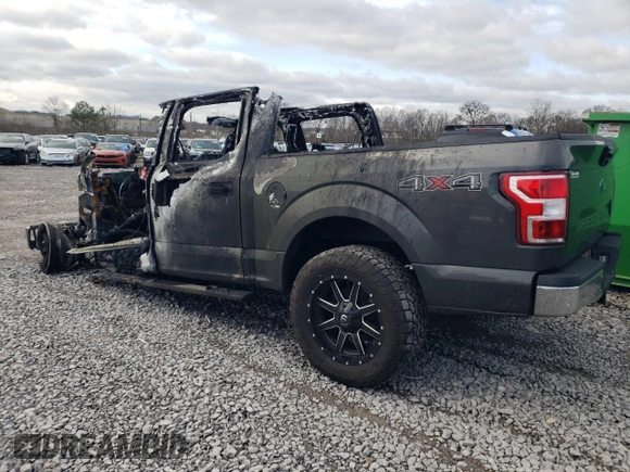2020 Ford F-150 XL with VIN 1FTEW1E5XLKD63946, listed as a Copart auction lot 45461015 with 0 mi miles and Non Repairable. Bid and sale history available at carsss.com. Image 2.