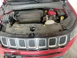 2019 Jeep Compass Latitude with VIN 3C4NJDBB9KT849963, listed as a Copart auction lot 71082245 with 68,694 mi miles and Salvage title. Bid and sale history available at DreamBid. Image 14.