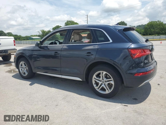 2019 Audi Q5 Premium with VIN WA1ANAFY2K2080444, listed as a Copart auction lot 61273195 with 52,942 mi miles and Salvage title. Bid and sale history available at DreamBid. Image 2.