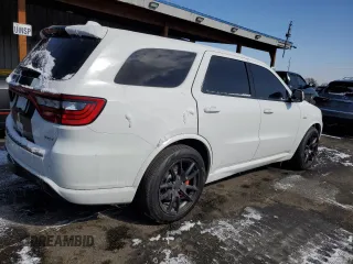 2020 Dodge Durango SRT with VIN 1C4SDJGJ4LC146602, listed as a Copart auction lot 41868575 with 46,614 mi miles and Clean Title. Bid and sale history available at DreamBid. Image 3.