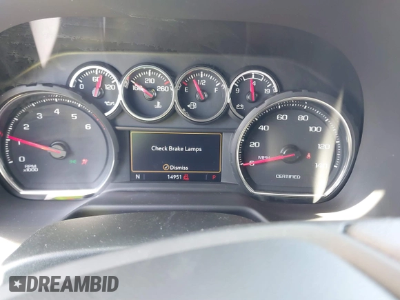 2022 Chevrolet Tahoe Commercial z VIN 1GNSCLED5NR336184, wystawiony jako IAAI lot #41729180 z przebiegiem 14 951 mil mil oraz . Historia ofert i sprzedaży dostępna na DreamBid. Obrazek 7.