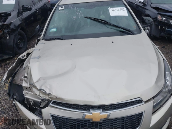 2014 Chevrolet Cruze 1LT with VIN 1G1PC5SB7E7476495, listed as a IAAI auction lot 38513578 with Not Provided miles and . Bid and sale history available at DreamBid. Image 10.
