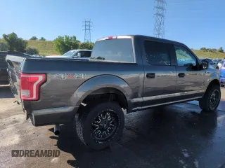 2015 Ford F-150 XLT with VIN 1FTEW1EF2FFC55441, listed as a Copart auction lot 61578305 with 109,975 mi miles and Salvage title. Bid and sale history available at DreamBid. Image 3.
