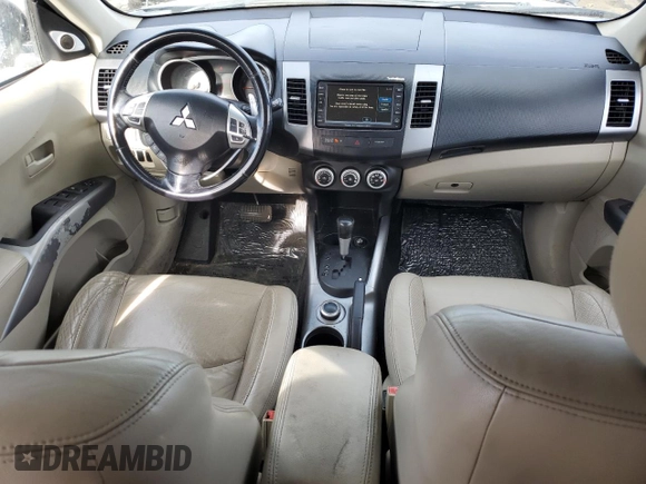 2007 Mitsubishi Outlander XLS with VIN JA4MT41X17Z020320, listed as a Copart auction lot 43949725 with 214,347 mi miles and Salvage Title. Bid and sale history available at carsss.com. Image 8.