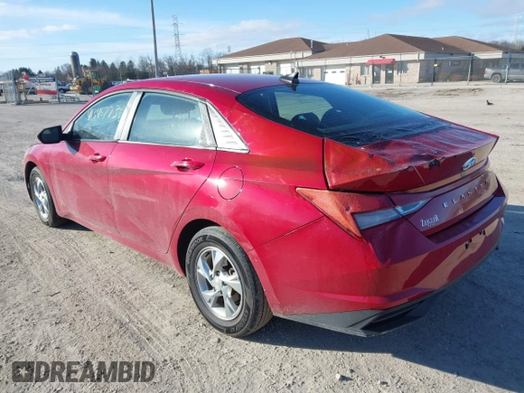 2022 Hyundai Elantra SE with VIN KMHLL4AG4NU368250, listed as a IAAI auction lot 41504739 with 12,059 mi miles and . Bid and sale history available at DreamBid. Image 3.