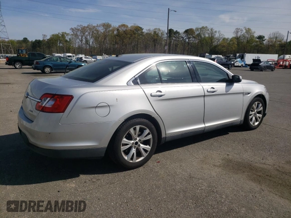 2011 Ford Taurus SEL with VIN 1FAHP2EW5BG107469, listed as a Copart auction lot 54474285 with 120,862 mi miles and Salvage Title. Bid and sale history available at carsss.com. Image 3.