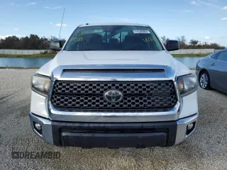 2018 Toyota Tundra 2WD SR with VIN 5TFRM5F11JX130290, listed as a Copart auction lot 74195064 with 0 mi miles and Non Repairable. Bid and sale history available at carsss.com. Image 5.