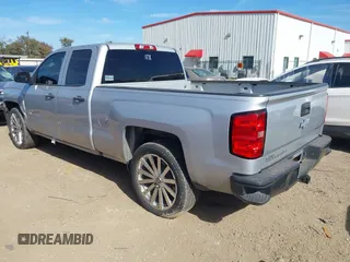 2018 Chevrolet Silverado 1500 Work Truck with VIN 1GCRCNEC6JZ377752, listed as a IAAI auction lot 40905522 with 128,897 mi miles. Bid and sale history available at carsss.com. Image 3.