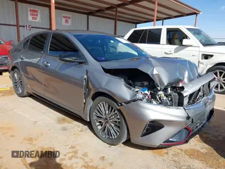 2023 Kia Forte GT-Line z VIN 3KPF54AD3PE586232, wystawiony jako IAAI lot #41814066 z przebiegiem 26 619 mil mil oraz . Historia ofert i sprzedaży dostępna na DreamBid. Obrazek 1.