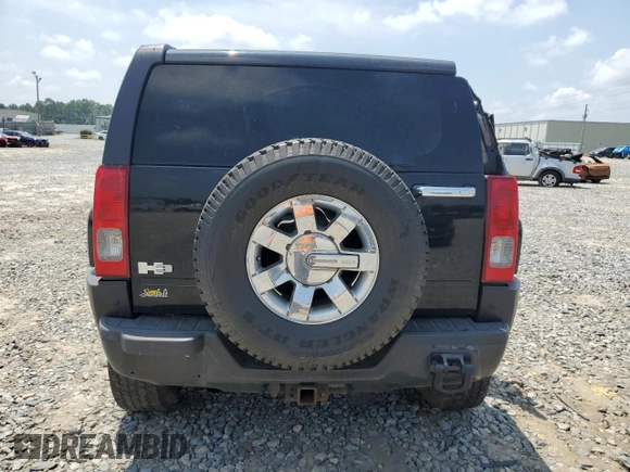 2006 Hummer H3 with VIN 5GTDN136668222909, listed as a Copart auction lot 66579684 with 200,732 mi miles and Salvage Title. Bid and sale history available at DreamBid. Image 6.