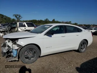 2017 Chevrolet Impala LS with VIN 2G11X5SA6H9116591, listed as a Copart auction lot 73335874 with 143,797 mi miles and Salvage title. Bid and sale history available at DreamBid. Image 1.