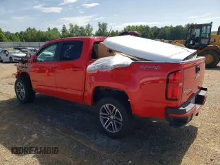 2020 Chevrolet Colorado 4WD Work Truck with VIN 1GCGTBEN0L1145933, listed as a Copart auction lot 60484365 with 70,417 mi miles and Salvage title. Bid and sale history available at DreamBid. Image 2.