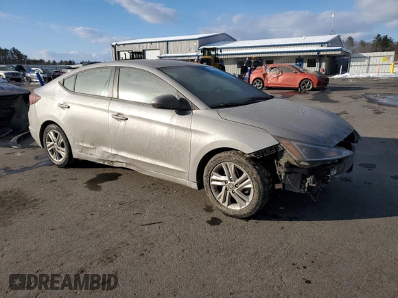 2020 Hyundai Elantra SEL with VIN 5NPD84LF0LH569844, listed as a Copart auction lot 44414925 with 137,974 mi miles and Salvage Title. Bid and sale history available at carsss.com. Image 4.