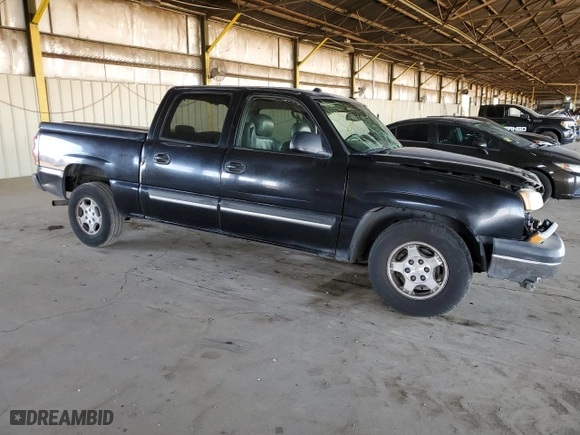 2004 Chevrolet Silverado 1500 Crew Cab LS with VIN 2GCEC13T841403159, listed as a Copart auction lot 44170645 with 0 mi miles and Salvage Title. Bid and sale history available at carsss.com. Image 4.