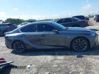 2021 Lexus IS with VIN JTHGZ1B27M5045601, listed as a IAAI auction lot 41930557 with 26,728 mi miles. Bid and sale history available at carsss.com. Image 13.