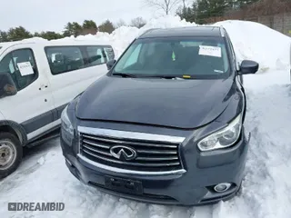 2013 Infiniti JX35 with VIN 5N1AL0MM5DC324182, listed as a IAAI auction lot 41575427 with 89,070 mi miles. Bid and sale history available at carsss.com. Image 12.