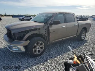 2010 Dodge Ram 1500 SLT with VIN 1D7RB1CT6AS193439, listed as a Copart auction lot 51437095 with 147,903 mi miles and Salvage Title. Bid and sale history available at carsss.com. Image 1.