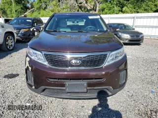 2015 Kia Sorento LX with VIN 5XYKT3A6XFG640952, listed as a Copart auction lot 53365165 with 126,266 mi miles and Salvage Title. Bid and sale history available at carsss.com. Image 5.