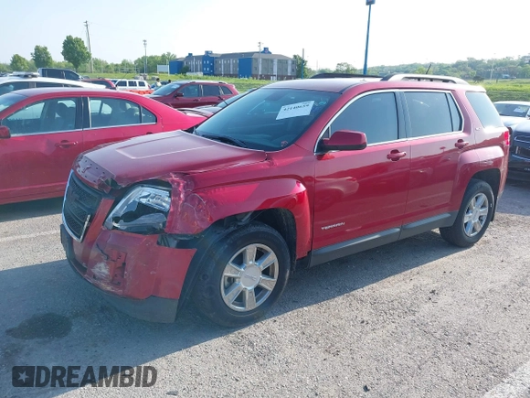 2013 GMC Terrain SLT with VIN 2GKALUEK3D6317169, listed as a IAAI auction lot 42140659 with 261,609 mi miles and . Bid and sale history available at carsss.com. Image 2.