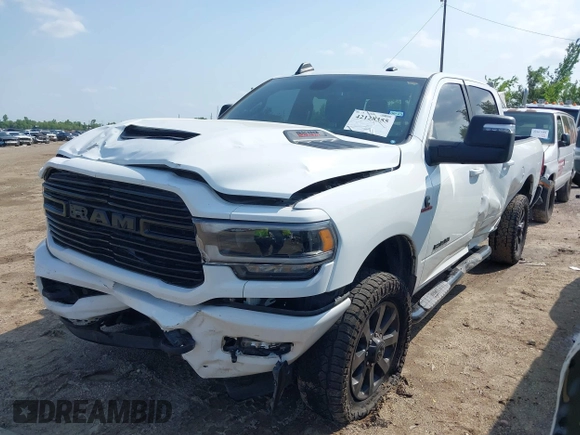 2023 Ram 2500 Laramie with VIN 3C6UR5FL3PG517960, listed as a IAAI auction lot 42128355 with 101,733 mi miles and . Bid and sale history available at DreamBid. Image 17.