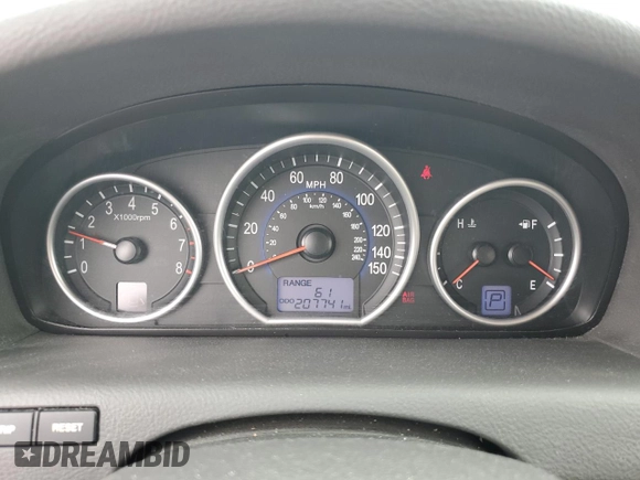 2012 Hyundai Veracruz Limited with VIN KM8NU4CCXCU193306, listed as a Copart auction lot 58224835 with 207,741 mi miles and Salvage title. Bid and sale history available at DreamBid. Image 9.
