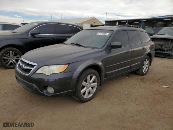 2008 Subaru Outback (Natl) Ltd with VIN 4S4BP62C687367031, listed as a Copart auction lot 75838584 with 157,063 mi miles and Salvage Title. Bid and sale history available at carsss.com. Image 1.