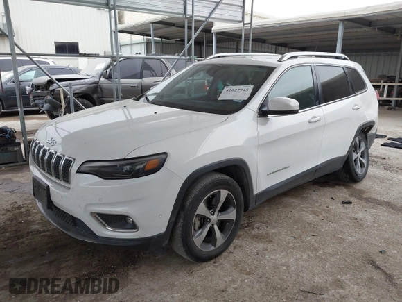 2019 Jeep Cherokee Limited with VIN 1C4PJMDX1KD197833, listed as a IAAI auction lot 42027945 with 153,053 mi miles and . Bid and sale history available at DreamBid. Image 17.