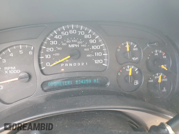 2006 Chevrolet Suburban LS with VIN 1GNEC16Z26J103424, listed as a Copart auction lot 77138094 with 234,259 mi miles and Salvage Title. Bid and sale history available at carsss.com. Image 9.