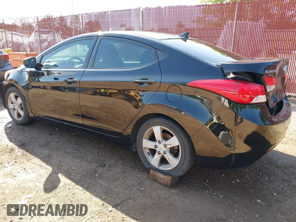 2012 Hyundai Elantra Limited with VIN KMHDH4AE4CU288433, listed as a IAAI auction lot 42001778 with 251,858 mi miles. Bid and sale history available at carsss.com. Image 3.